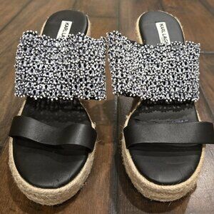 Women's size 7 (37.5) wedge sandals